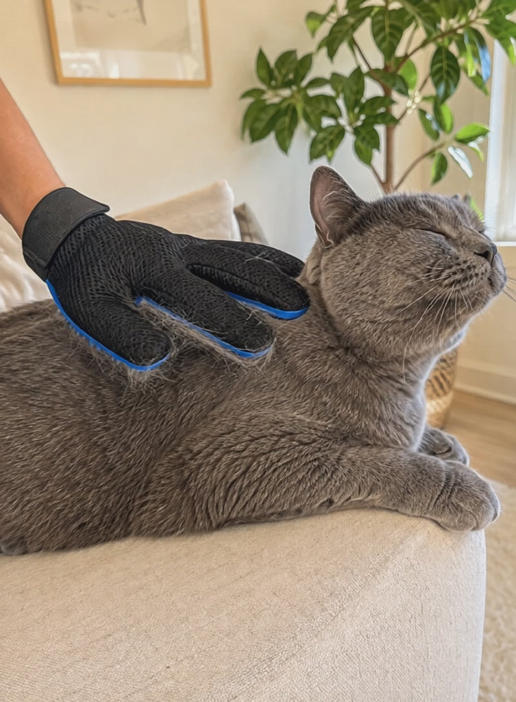 The Royal Grooming Mitt Glove for Dogs & Cats | Crownwell Pet Co